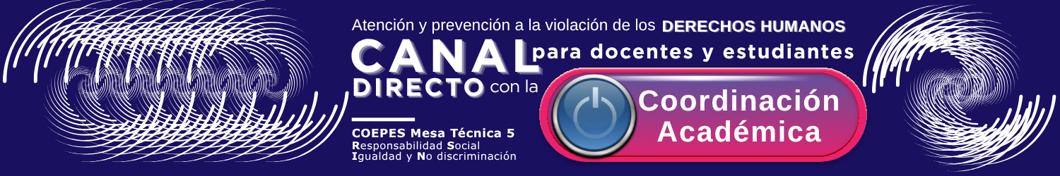 Canal directo con la Coordinación Académica